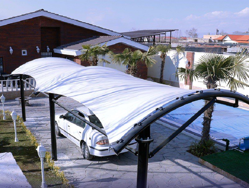 سقف متحرک پارکینگ