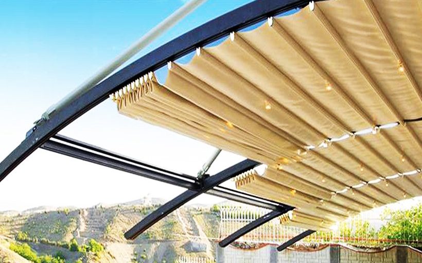 سقف متحرک پارکینگ