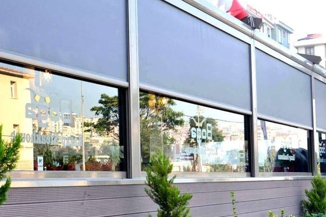 زیپ پرده در رستوزان