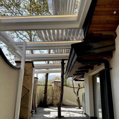 سایبان برقی آلومینیومی3