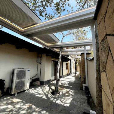 سایبان برقی آلومینیومی4